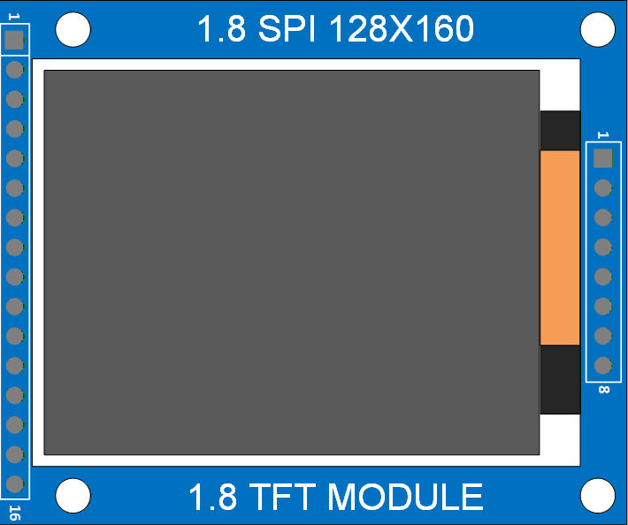 Image of TFT SPI 1.8