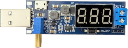 Image of DC-DC USB Step Up & Step Down Adjustable Converter Module
