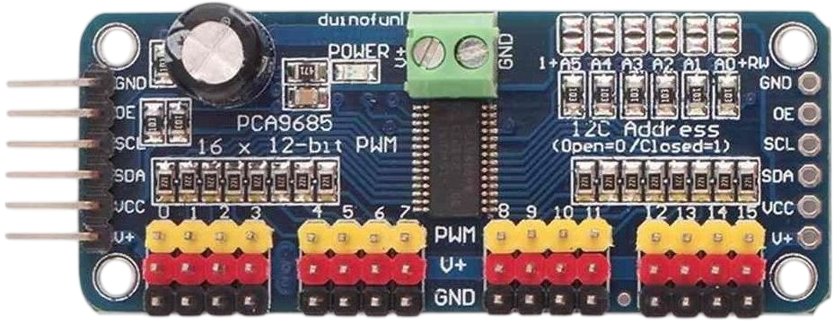 Image of PCA9685 Breakout Board