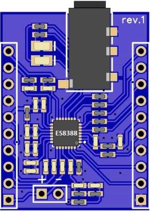 Image of ES8388 Audio Codec Module