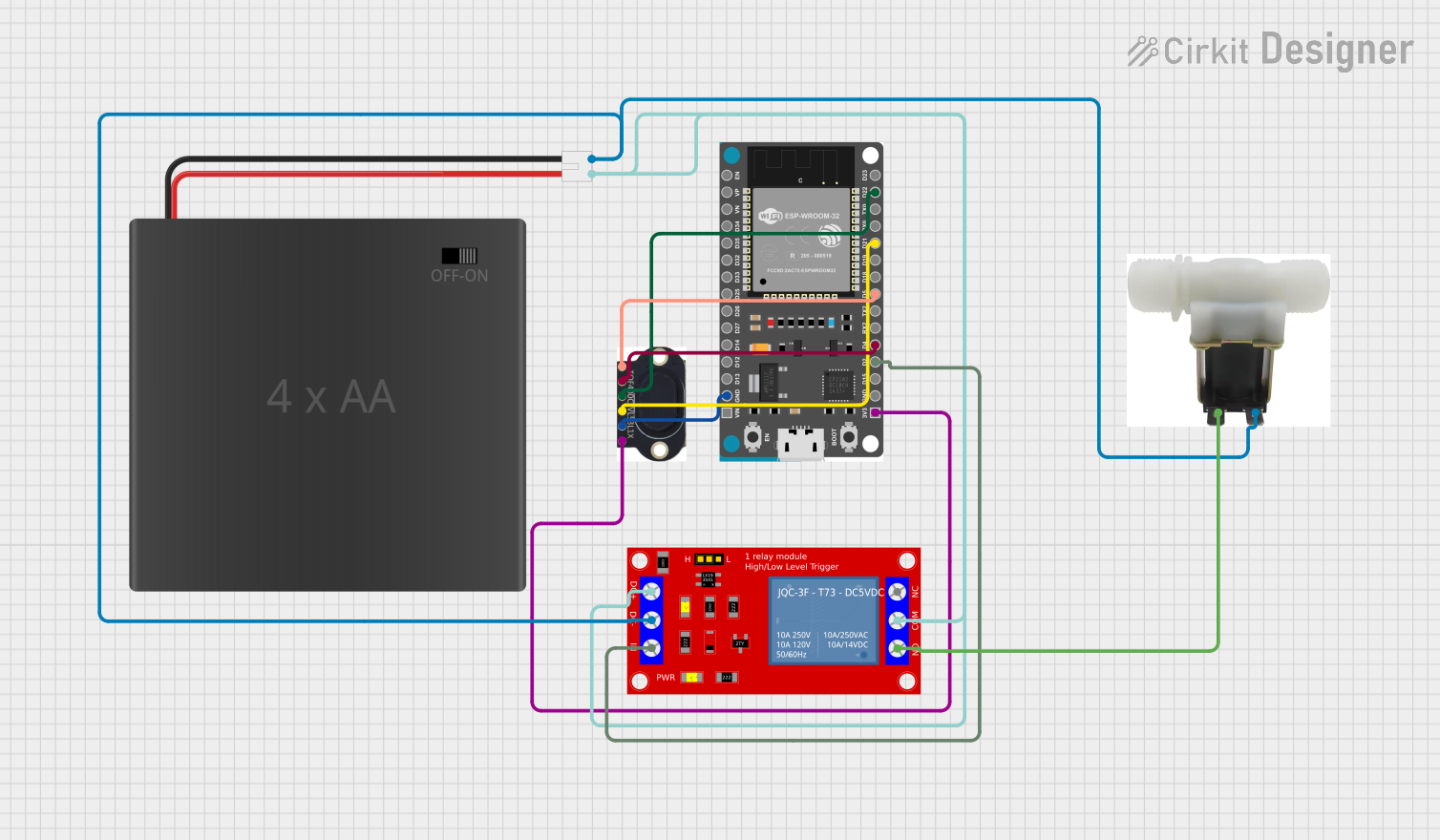 Image of smart urinal flusher: A project utilizing Floatless Relay in a practical application