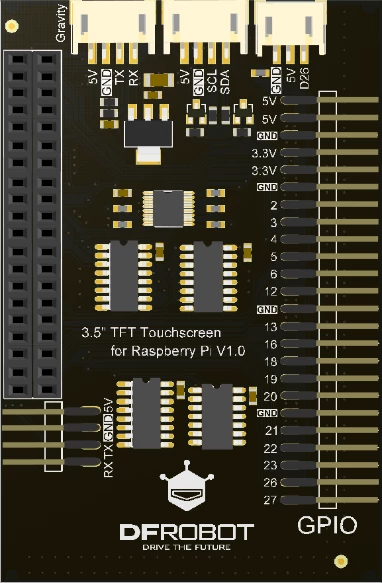 Image of 480 x 320 DFR0428 Touchscreen
