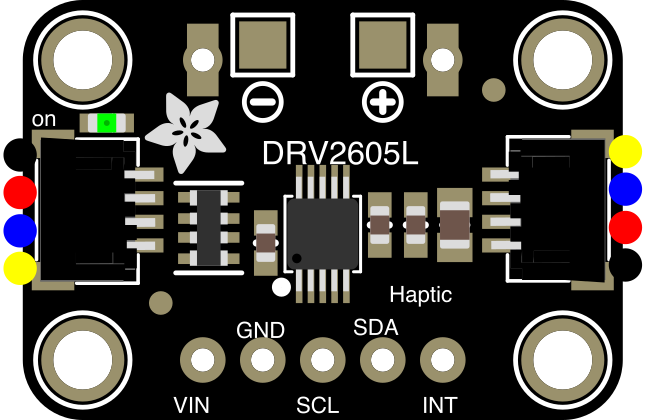 Image of Adafruit DRV2605L Haptic Motor Controller - STEMMA QT