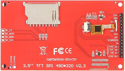 Image of TFT LCD 3.5" 320x480 ILI94888 kmrtm35018