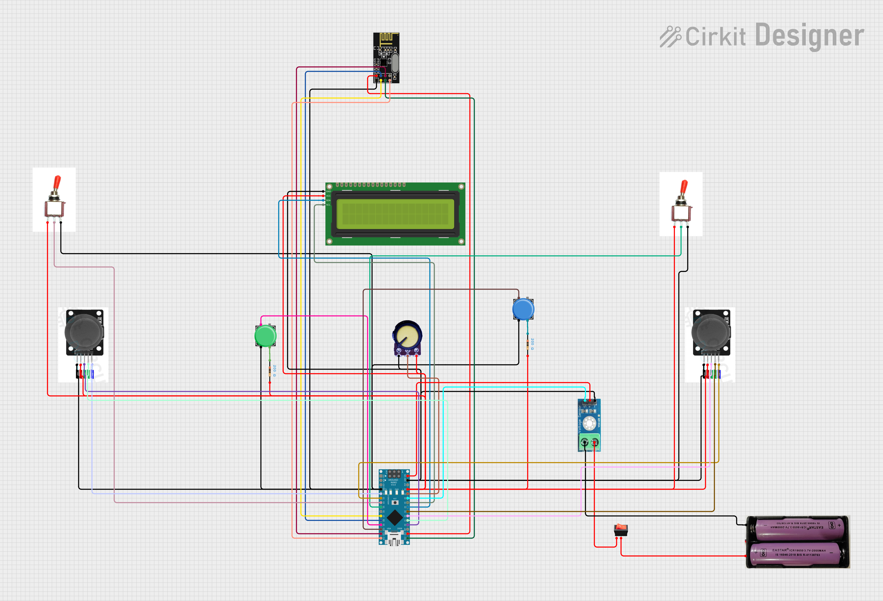 Image of nrf: A project utilizing PIC18F57Q43 CURIOSITY NANO EVALUATION KIT in a practical application