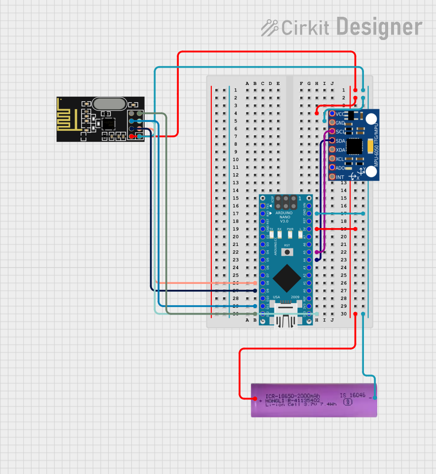 Image of Transmitator: A project utilizing CJMCU-36 (Airspeed Sensor) in a practical application