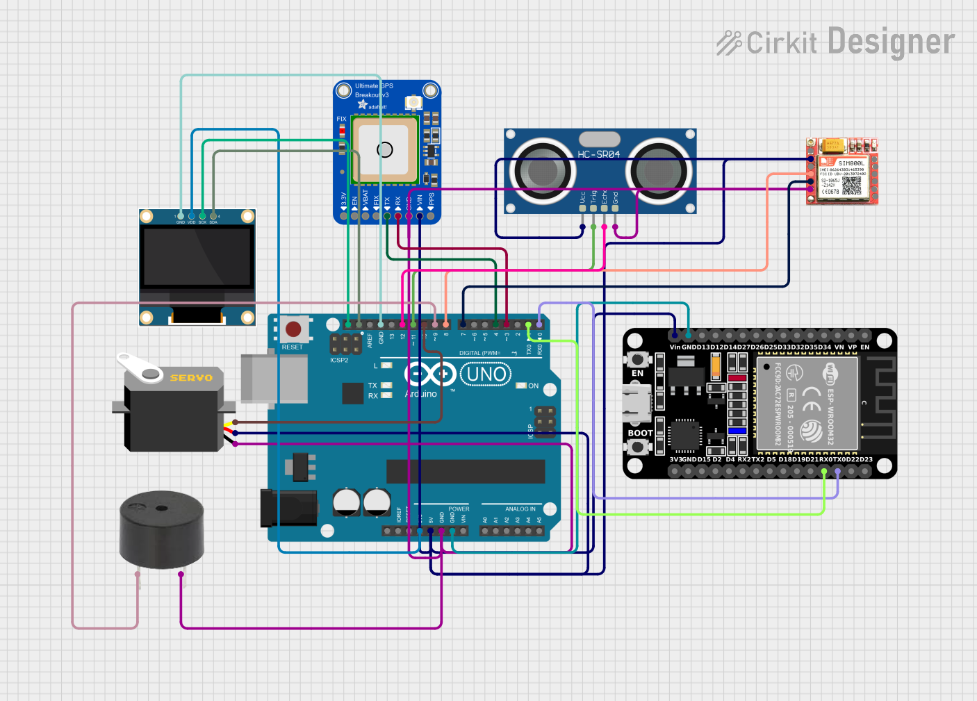 Image of Radar missile  system  : A project utilizing Adafruit Ultimate GPS USB in a practical application