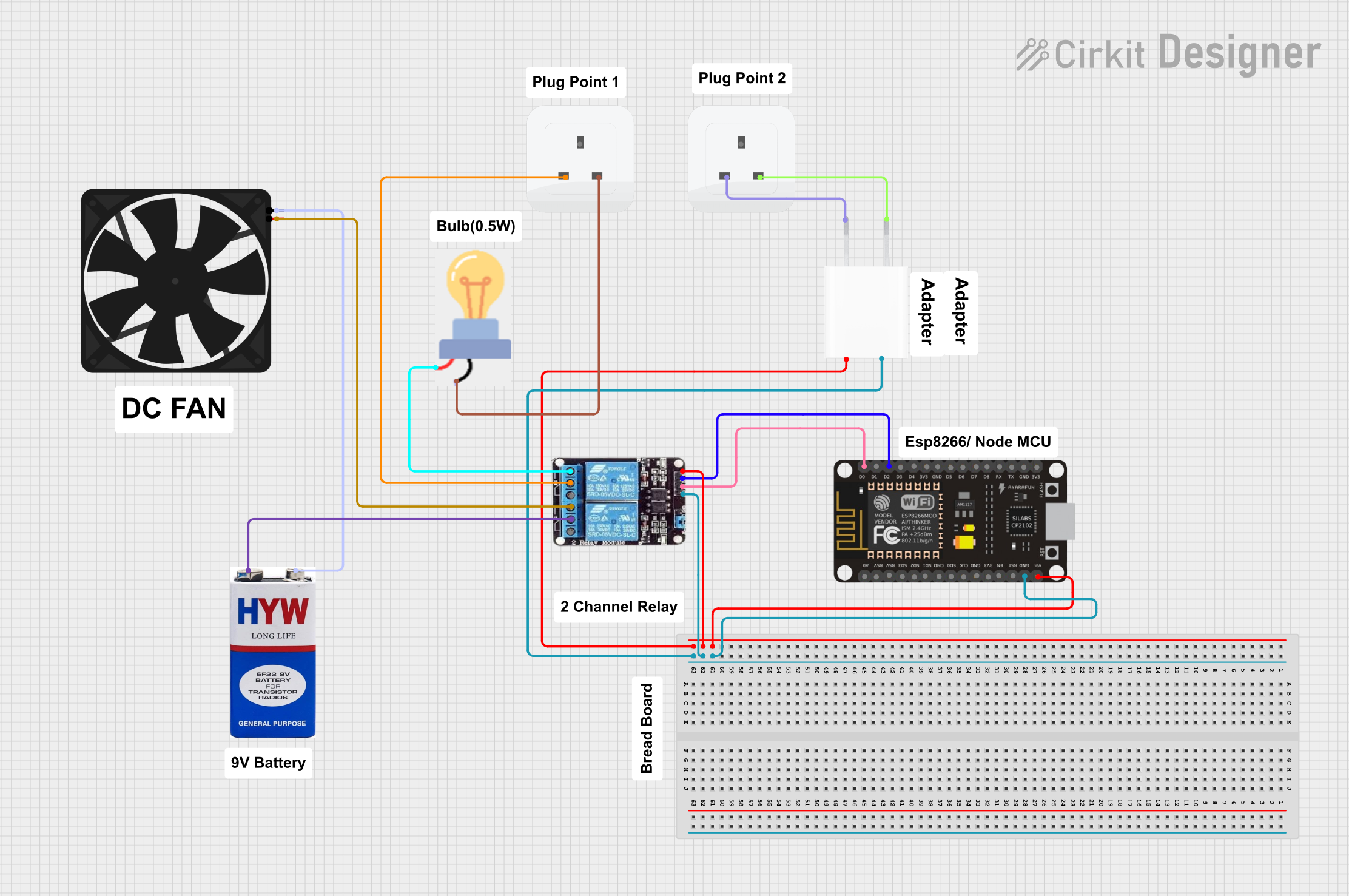 Image of Vox Domus: A project utilizing esp8266 nodemcu  in a practical application