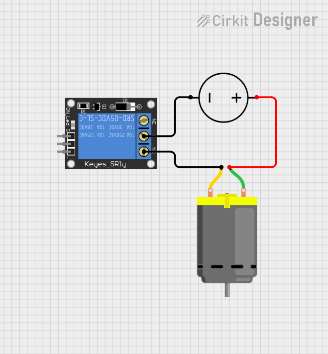 Image of h: A project utilizing 1-Channel Relay (5V 10A) in a practical application