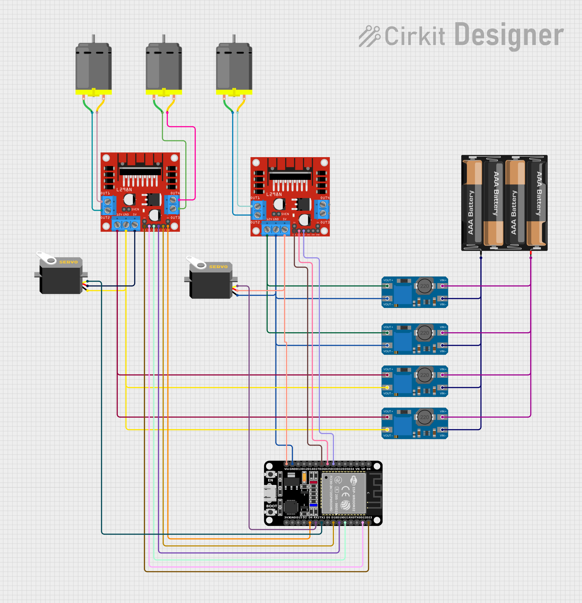 Image of Diagrama Elétrico: A project utilizing MT3608 in a practical application