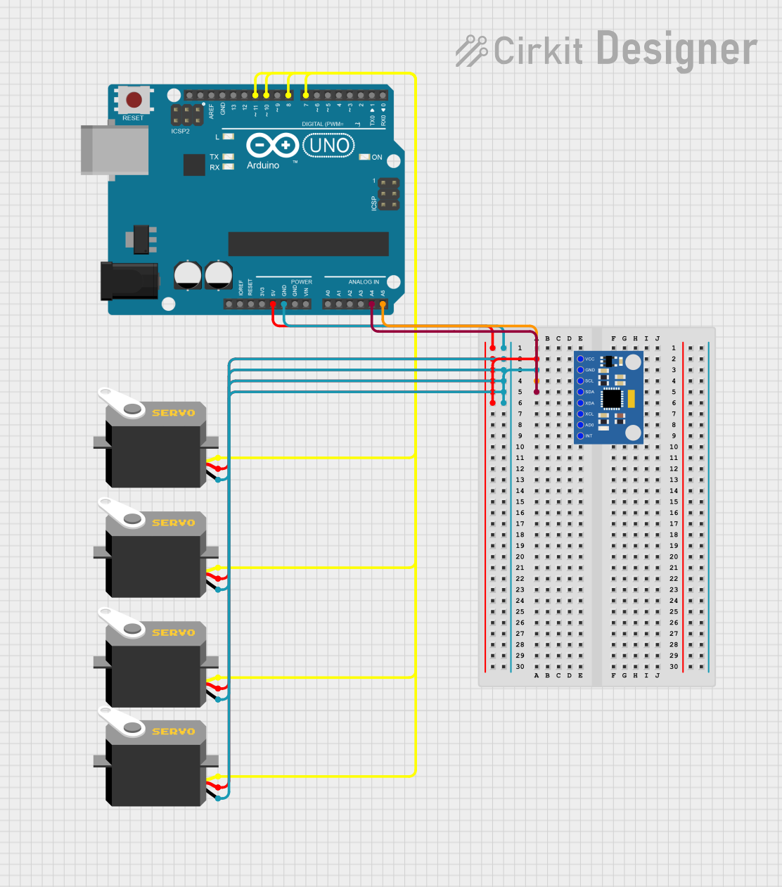 Image of Tiger Rocket: A project utilizing dfrobot gyro in a practical application