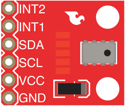 Image of SparkFun MPL3115A2 Altitude/Pressure Sensor Breakout