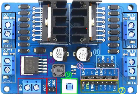 Image of L298N 4WD Moror driver