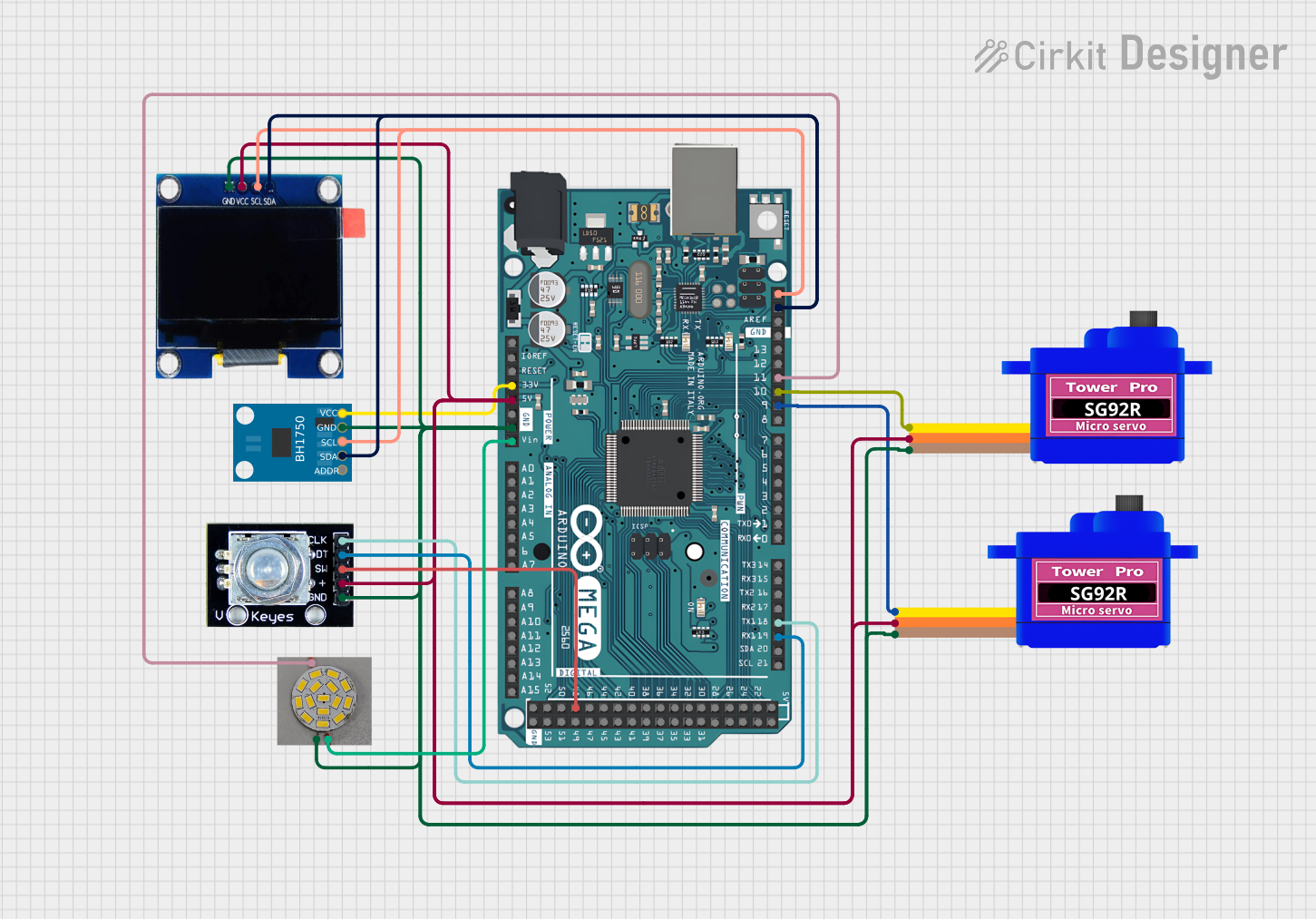 Image of inseg: A project utilizing Atmega 16 in a practical application