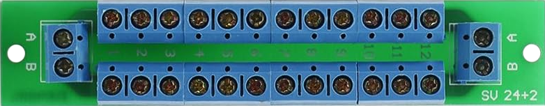 Image of 1X 12 Position Power Distribution Board PCB007