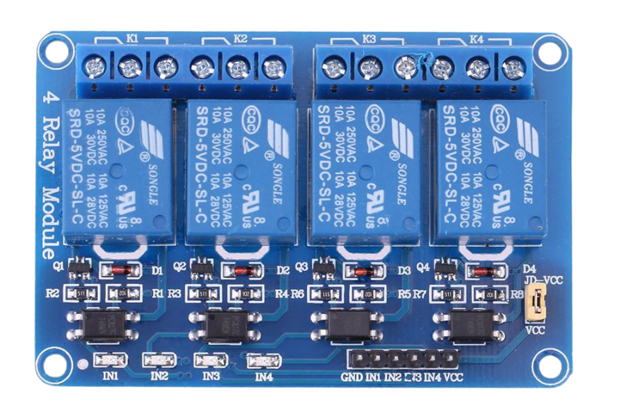 Image of Relay 4 Channel 5v