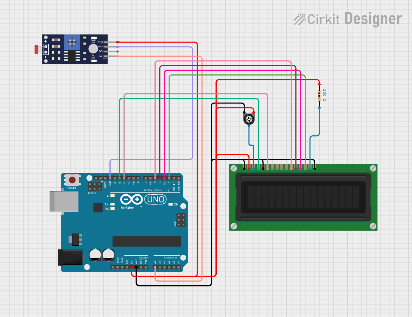 Image of Measure Light Intensity: A project utilizing ldr in a practical application