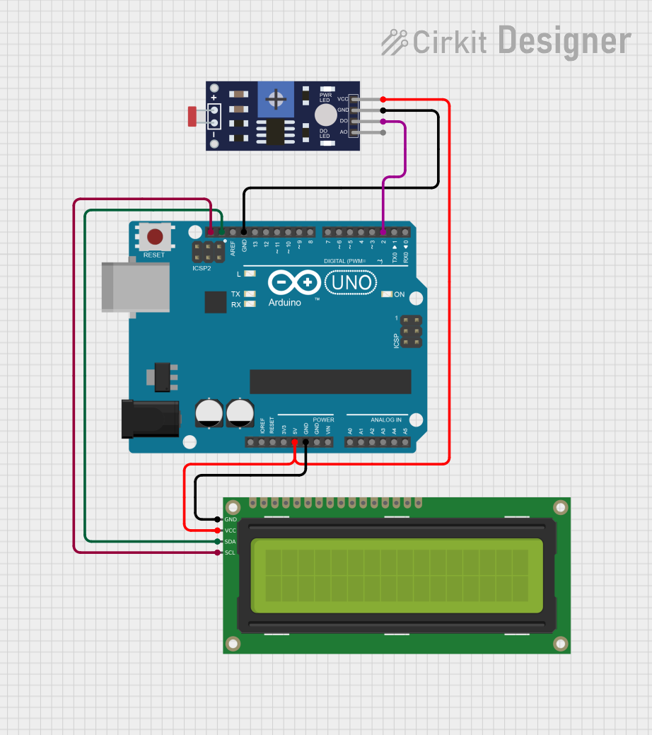 Image of photoresistor digital sim test: A project utilizing Photoresistor (LDR) Sensor (Wokwi Compatible) in a practical application