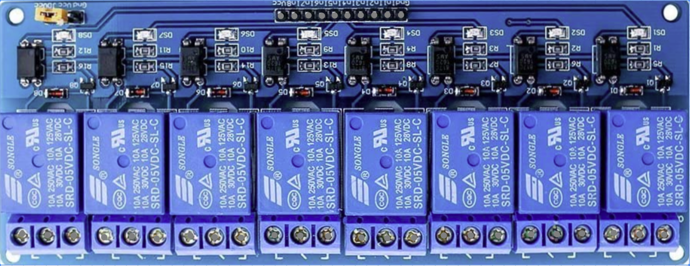 Image of 8 Channel Relay JD-VCC