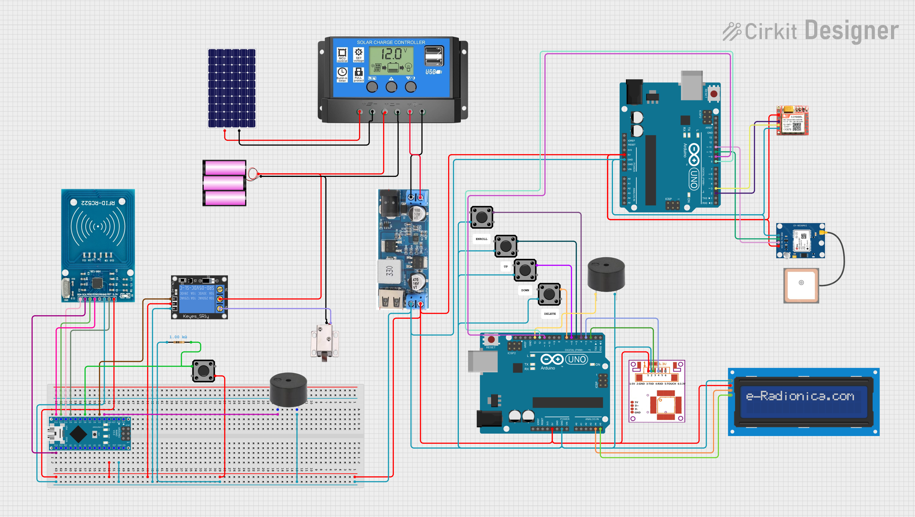 Image of Securi-Tric: A project utilizing sensor_biometrico_398f7dc151bf6f3c243cdd2da7229a70_1_schematic in a practical application