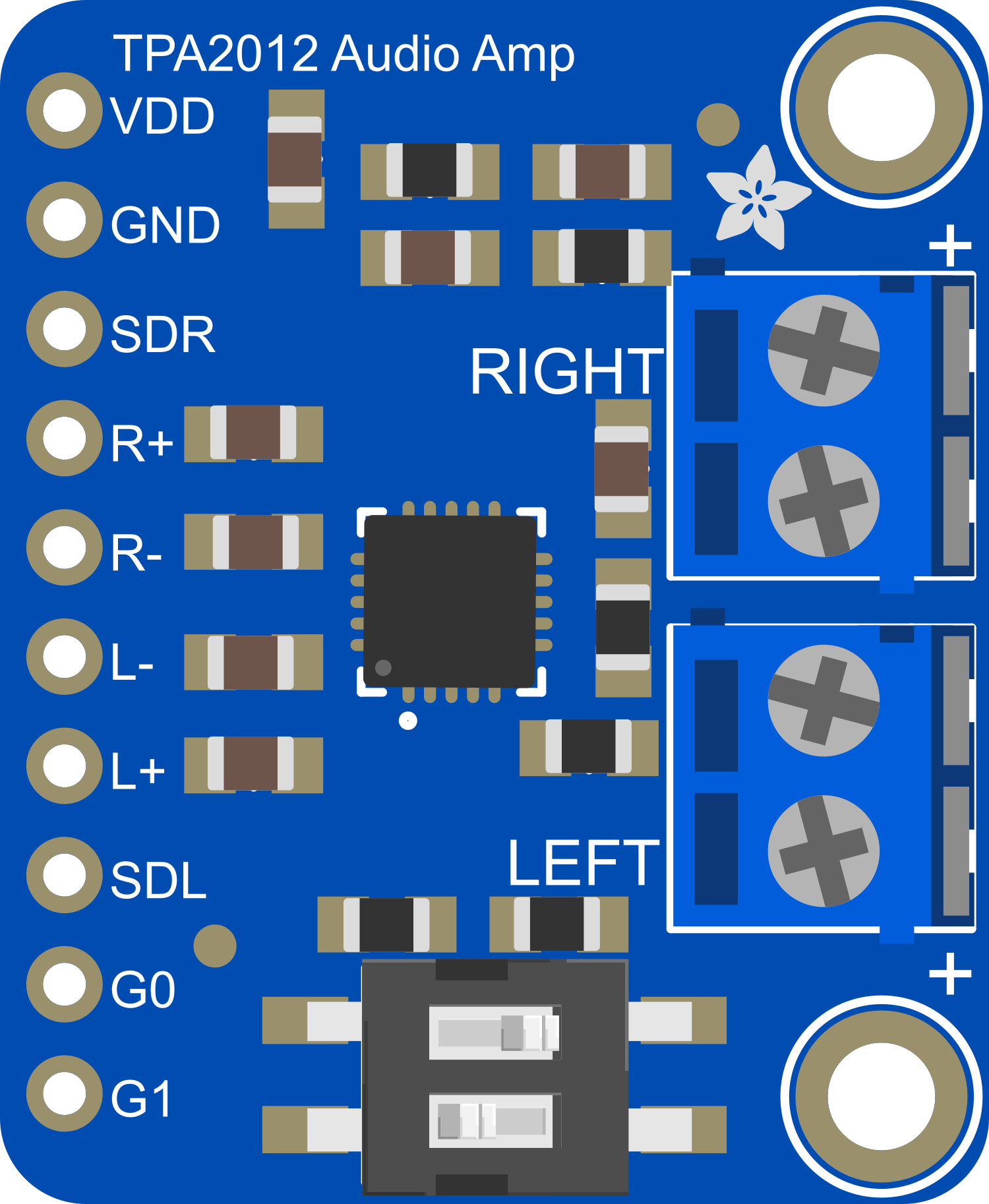 Image of Adafruit Stereo 2.1W Class D Audio Amplifier - TPA2012