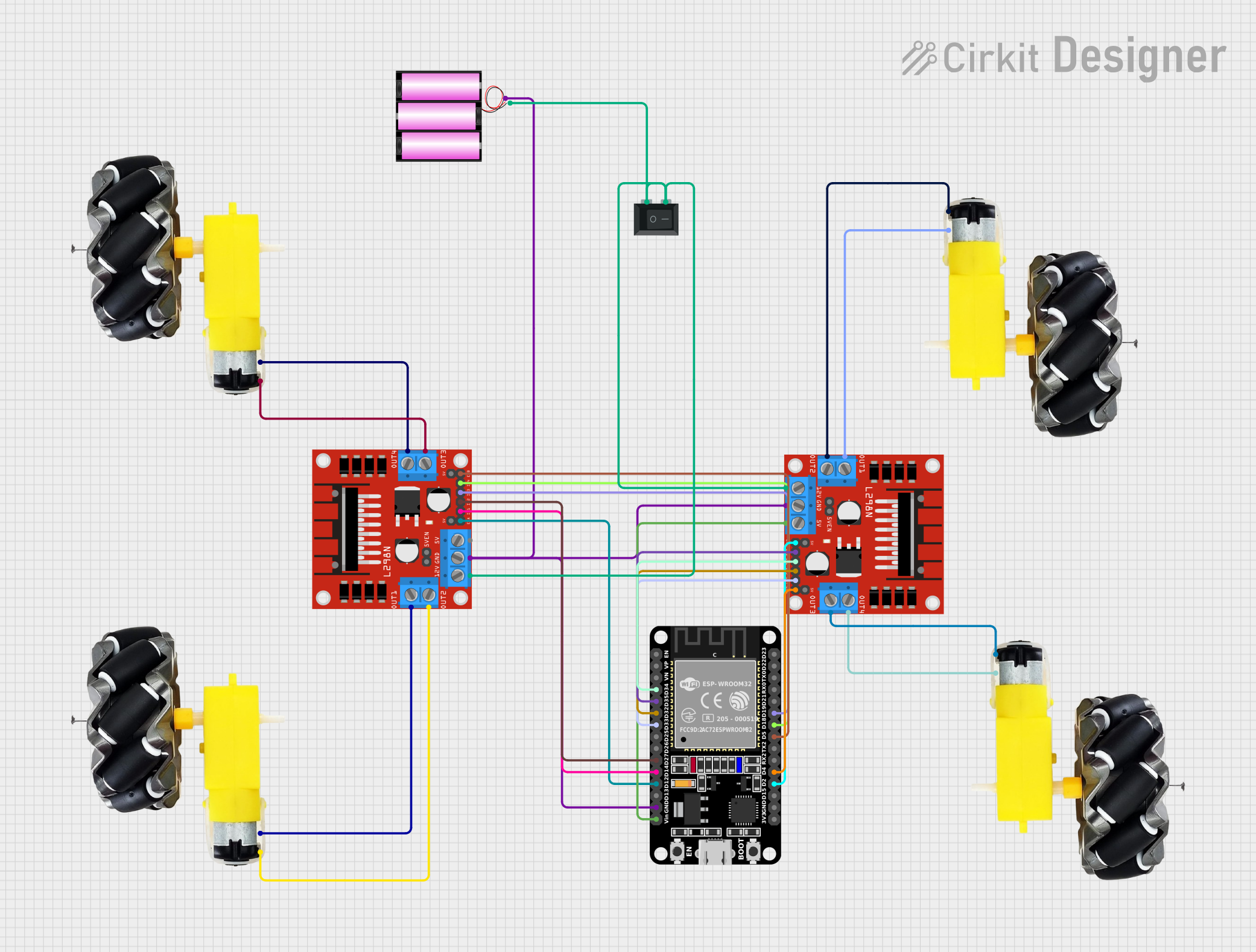 Image of SMART CAR: A project utilizing motor controller in a practical application
