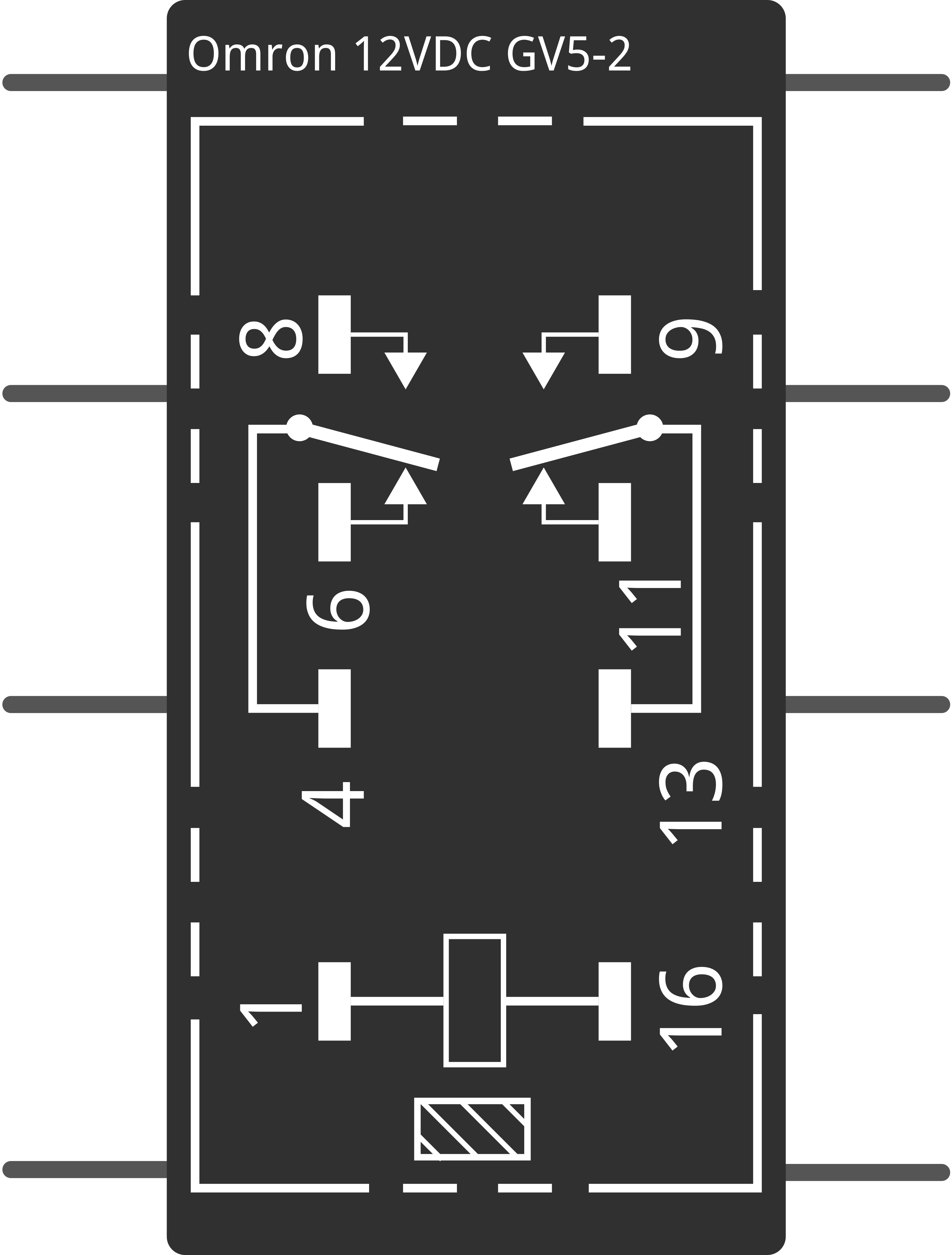 Image of Omron GV5-2 12VDC 2A