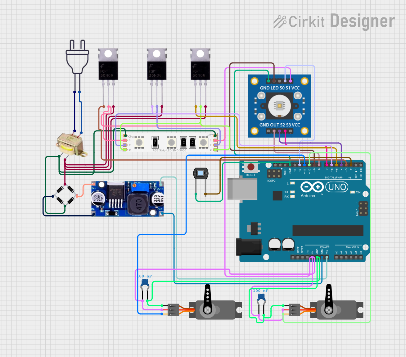 Image of Clothes Seperator: A project utilizing RGB Colour Sensor in a practical application