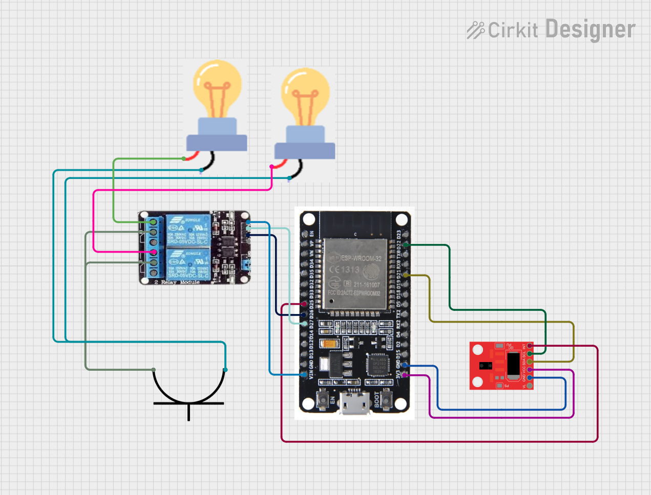 Image of HOME AUTOMATION BASED ON HAND GESTURE: A project utilizing APDS-9960 RGB and Gesture Sensor in a practical application