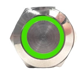 Image of Self Locking push button with LED