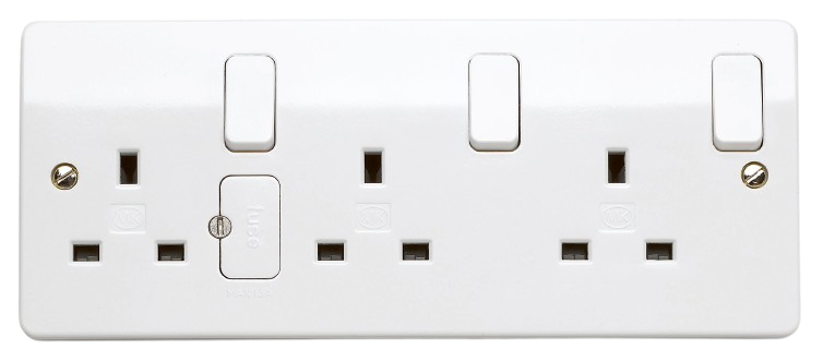 Image of SOCKET 3 GANG