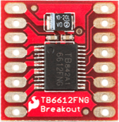 Image of TB6612FNG motor driver