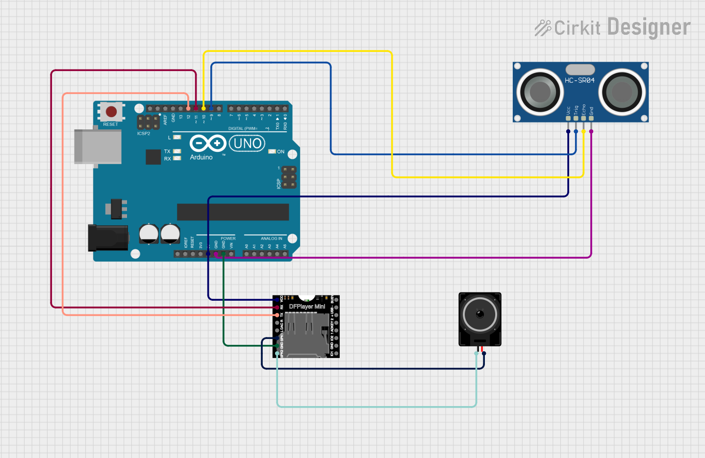 Image of sound project: A project utilizing Sound Sensor in a practical application