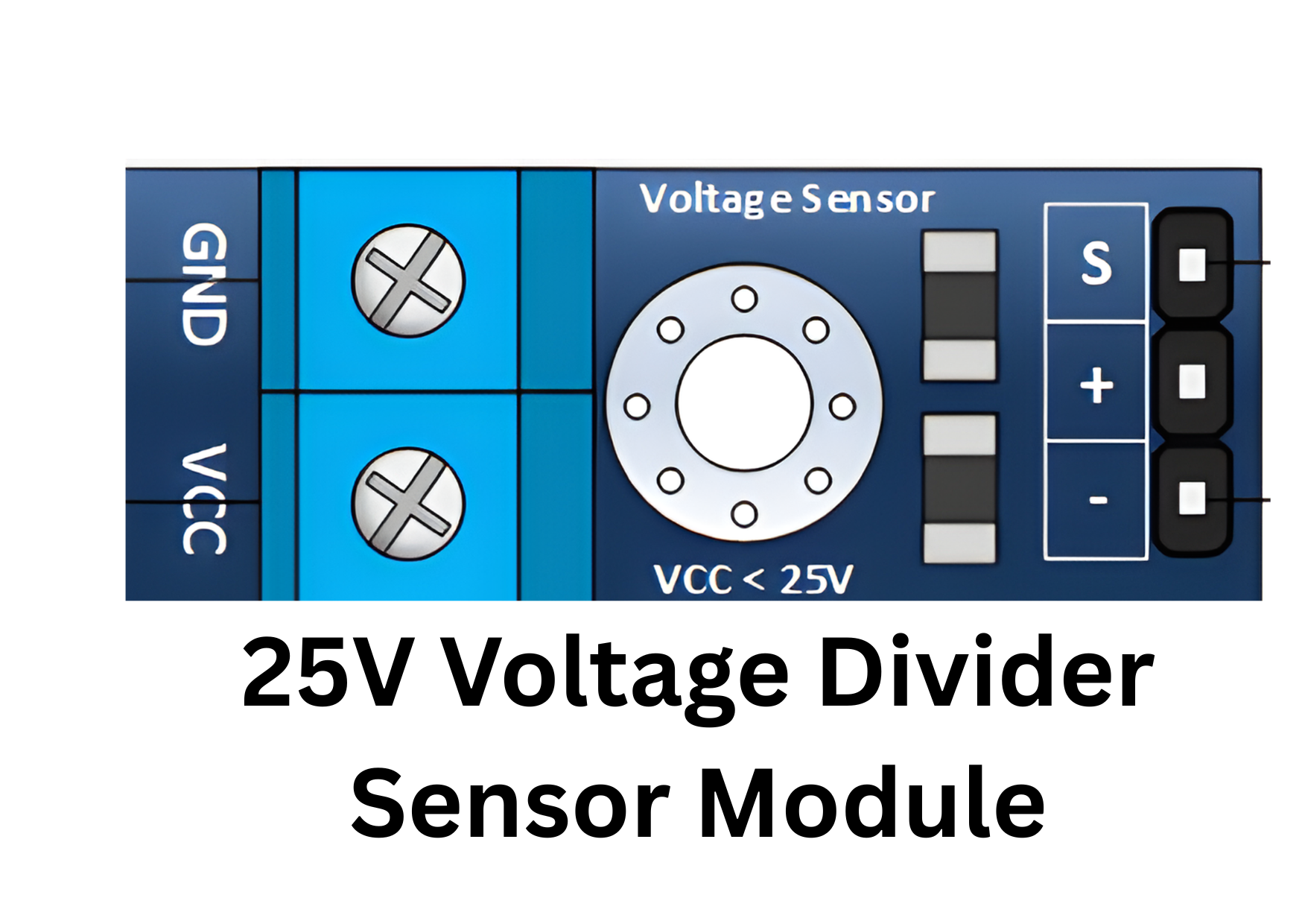 Image of 25V Voltage Divider Sensor Module