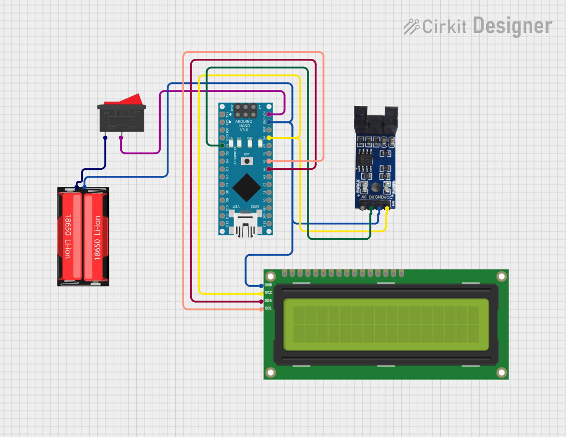 Image of G7_DISTANCE_CALCULATOR: A project utilizing Adafruit ANO Rotary Encoder to I2C Adapter in a practical application