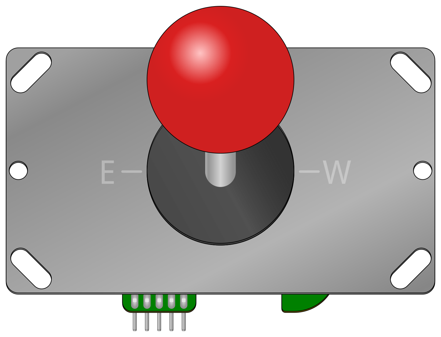 Image of Adafruit Arcade Joystick