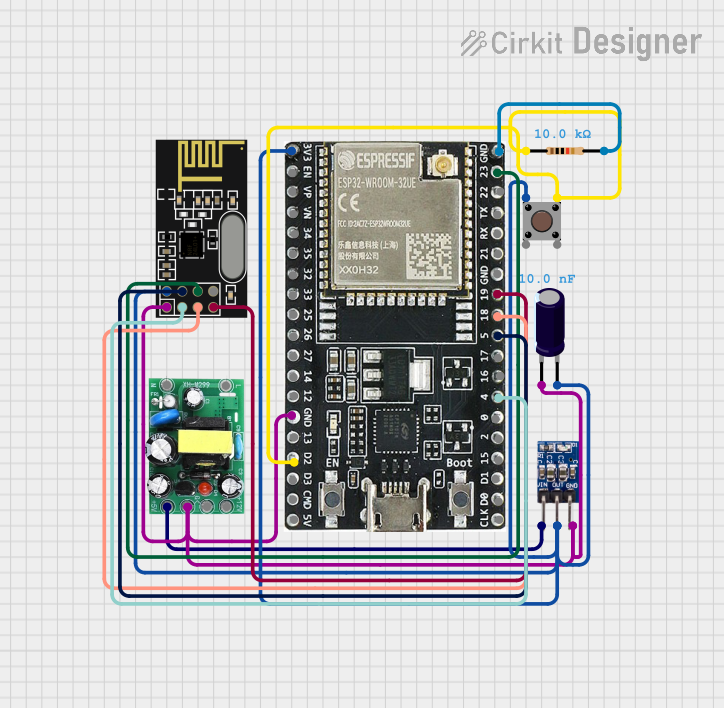 Image of master Node: A project utilizing ESP32-WROOM-32UE in a practical application