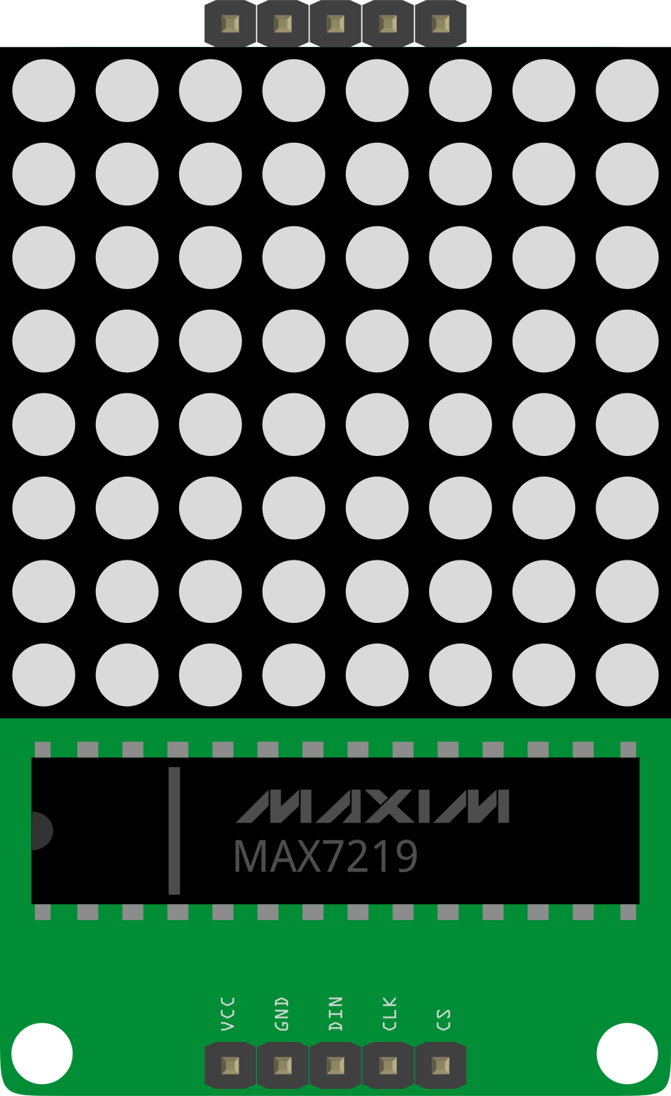 Image of MAX7219 8x8 LED Matrix