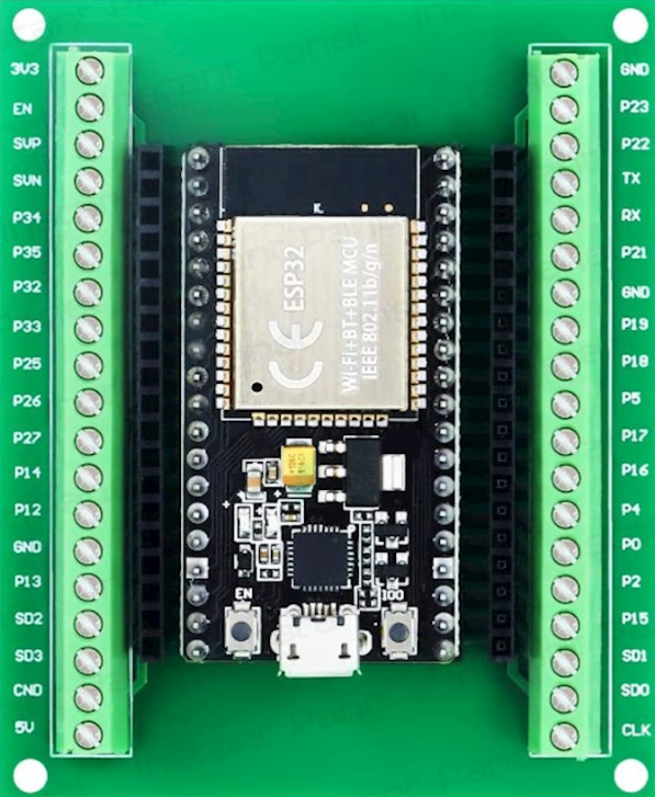Image of ESP32 Terminal adapter 38 pin