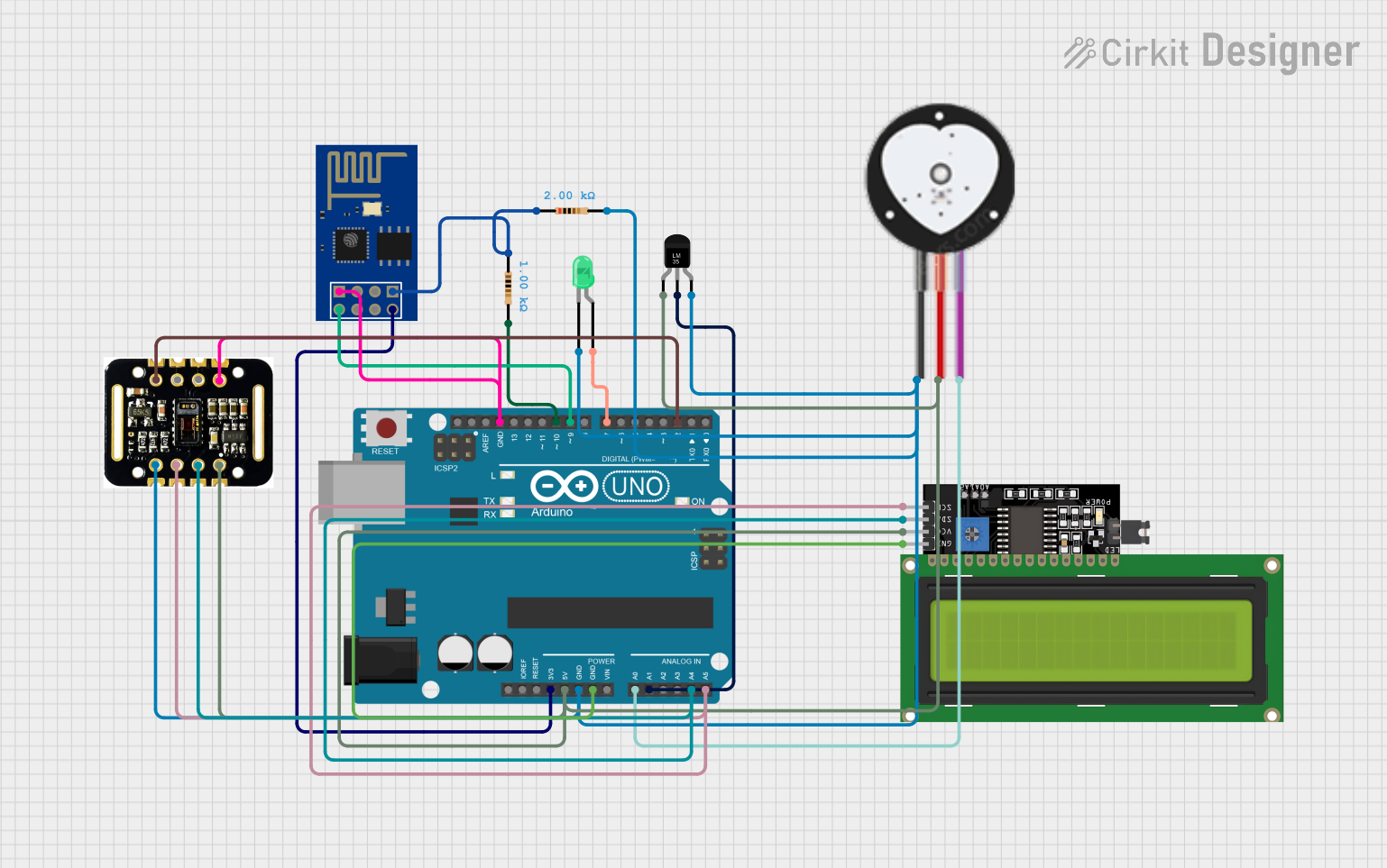 Image of detak jantung Blynk: A project utilizing Pulse Sensor in a practical application