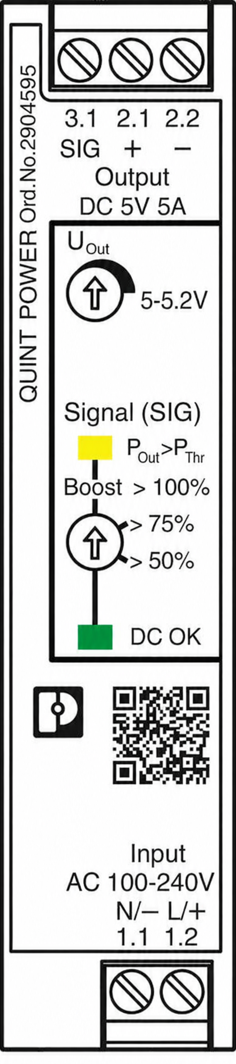 Image of Phoenix QUINT4-PS/1AC/5DC/5/PT