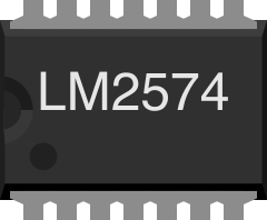 Image of LM2574 (SOIC)