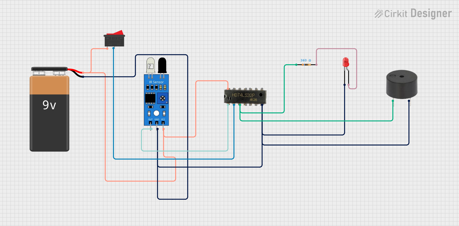 Image of PROJECT: A project utilizing ir sensor  in a practical application