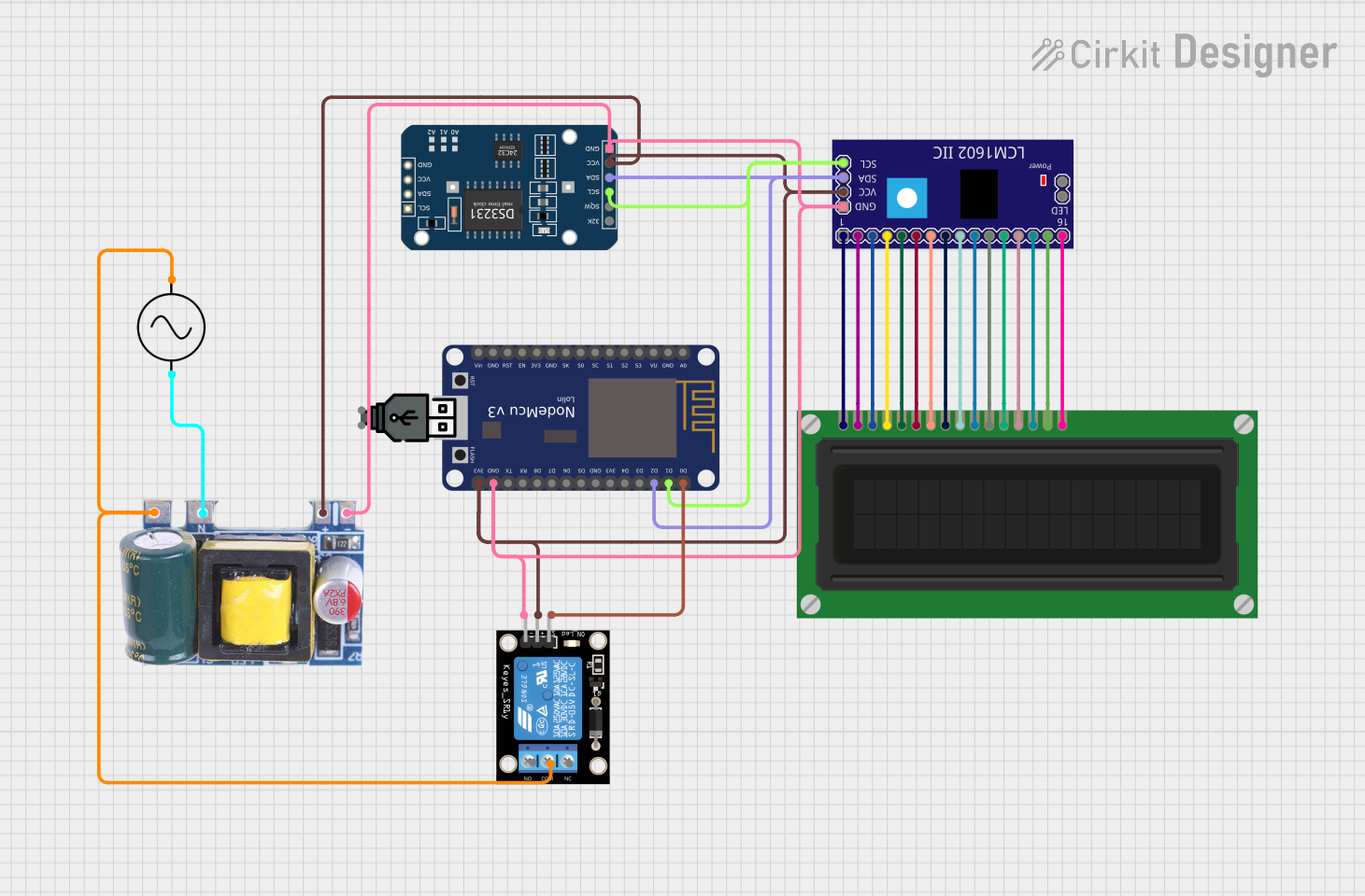 Image of IoT based bell system: A project utilizing ZS-042 RTC Modulea in a practical application