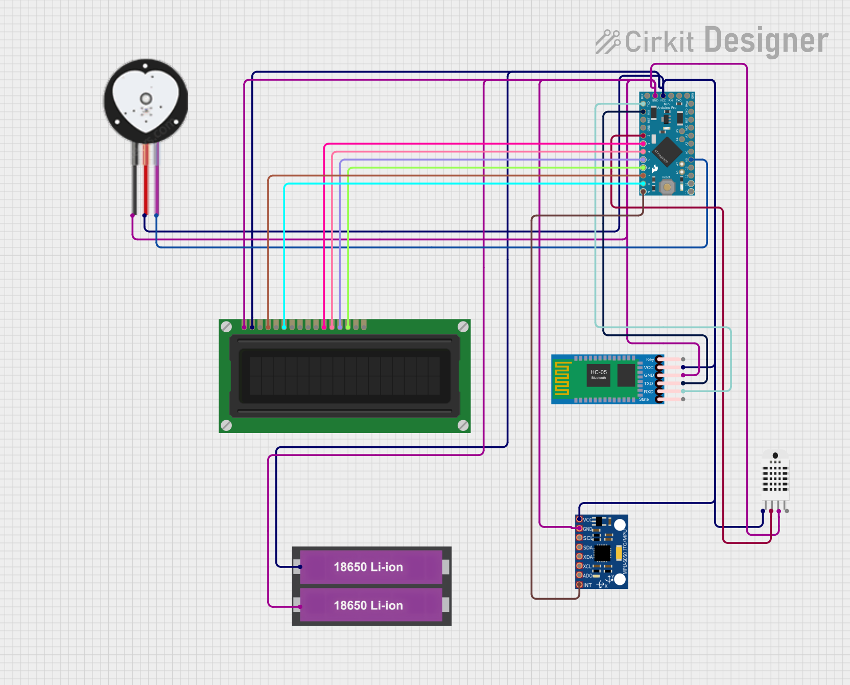 Image of sensors project : A project utilizing HW-601 in a practical application