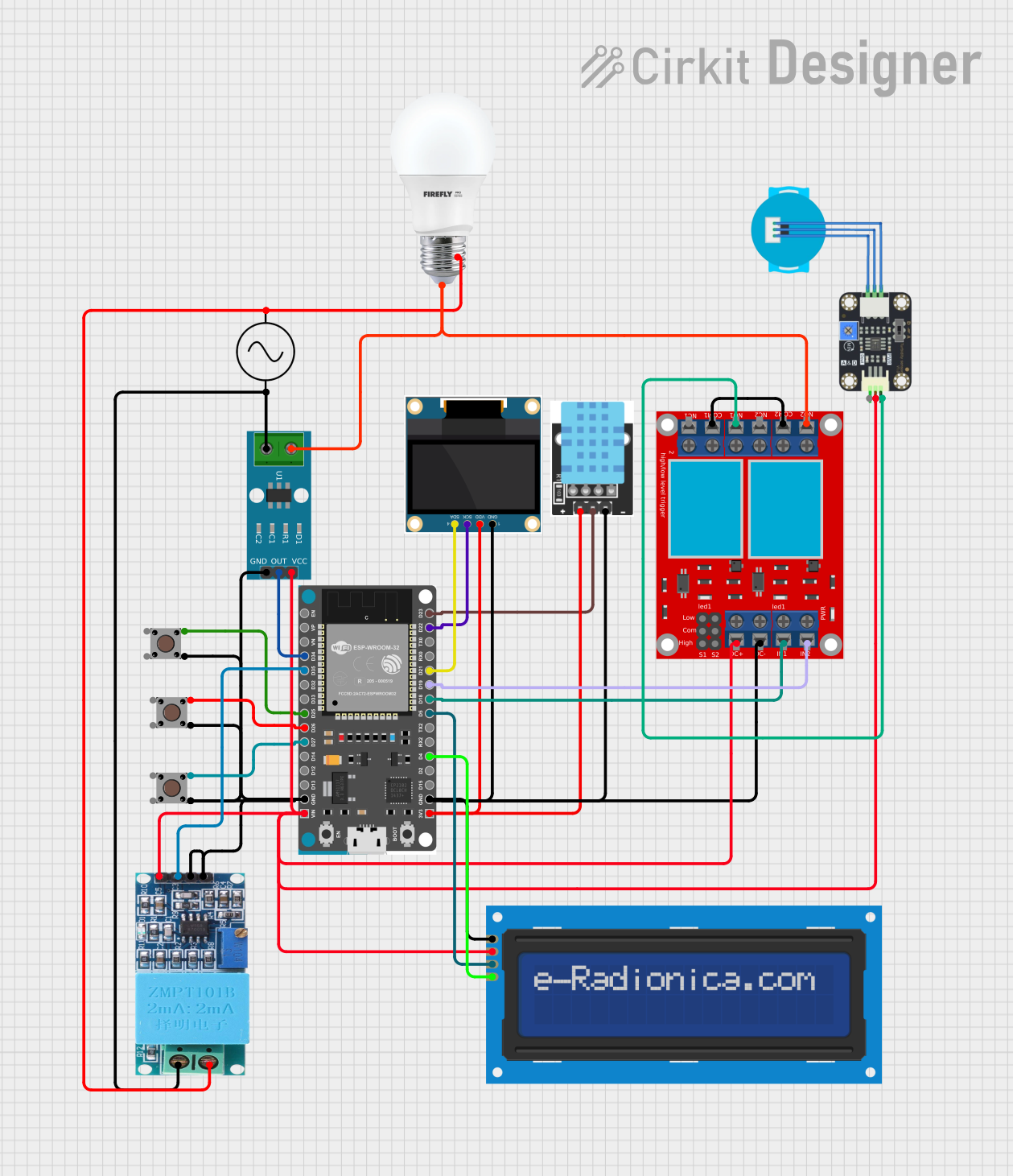 Image of ESP32-DHT11-POWER: A project utilizing Hot End in a practical application