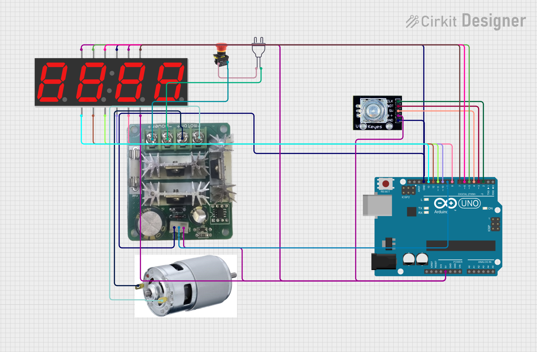 Image of honey spinner : A project utilizing RS 775 DC MOTOR in a practical application