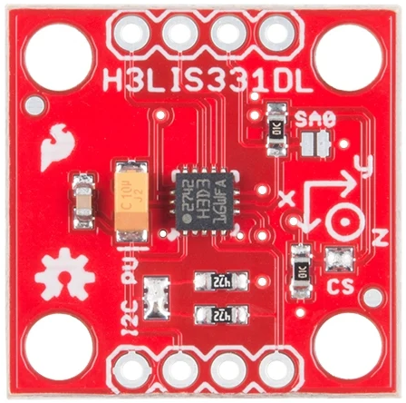 Image of h3lis331DL accelerometer breakout