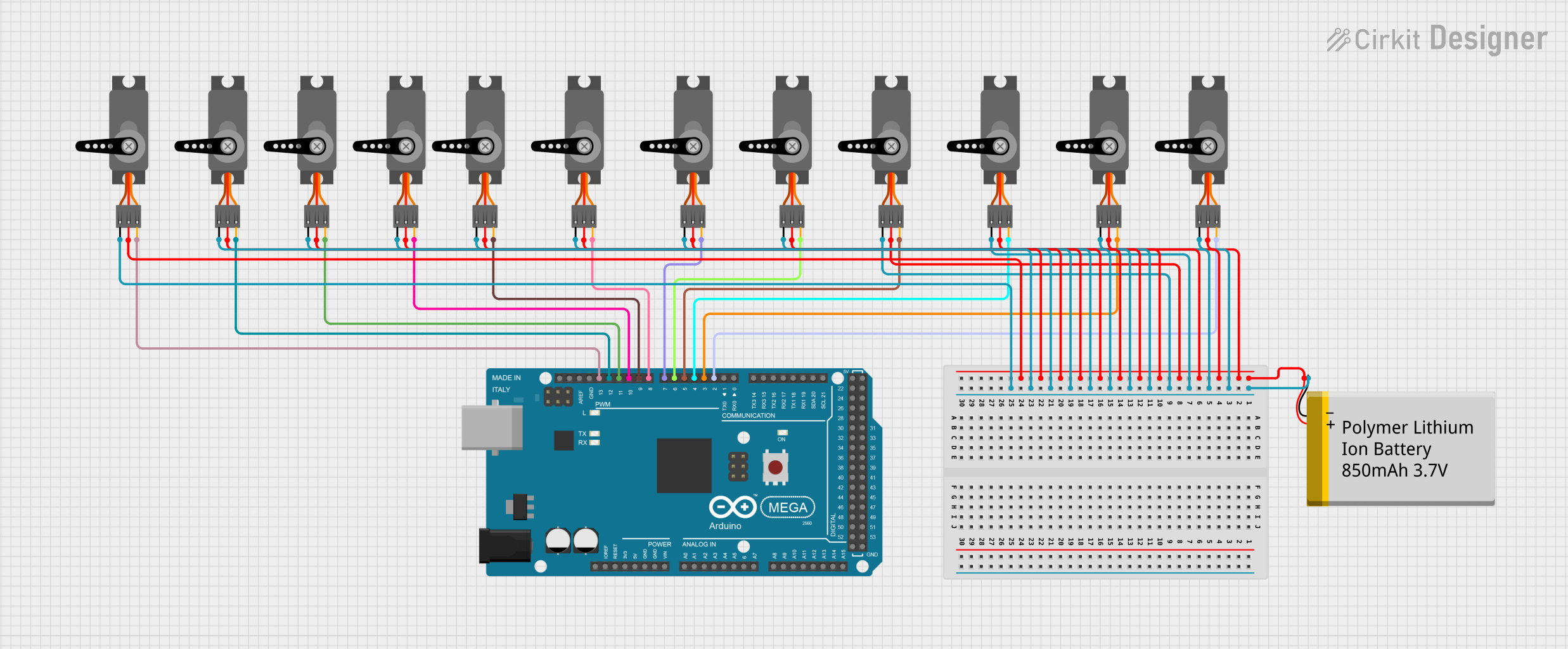 Image of robotic: A project utilizing Serial Bus Servo in a practical application