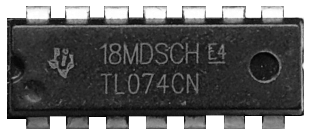 Image of TL074CN Op-amp